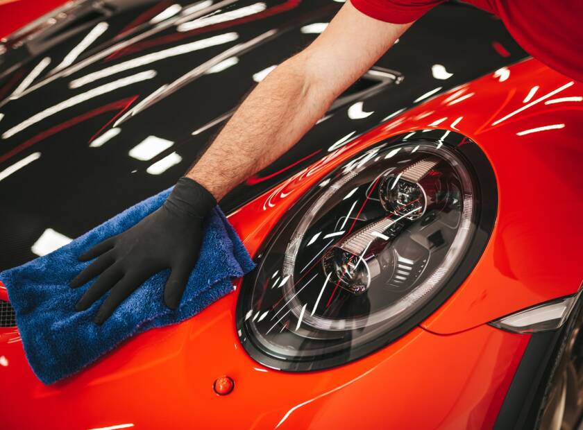 Renovace světlometů automobilu